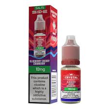SKE Crystal Original  Blueberry Cherry Cranberry  Nic Salt 10ml-10mg